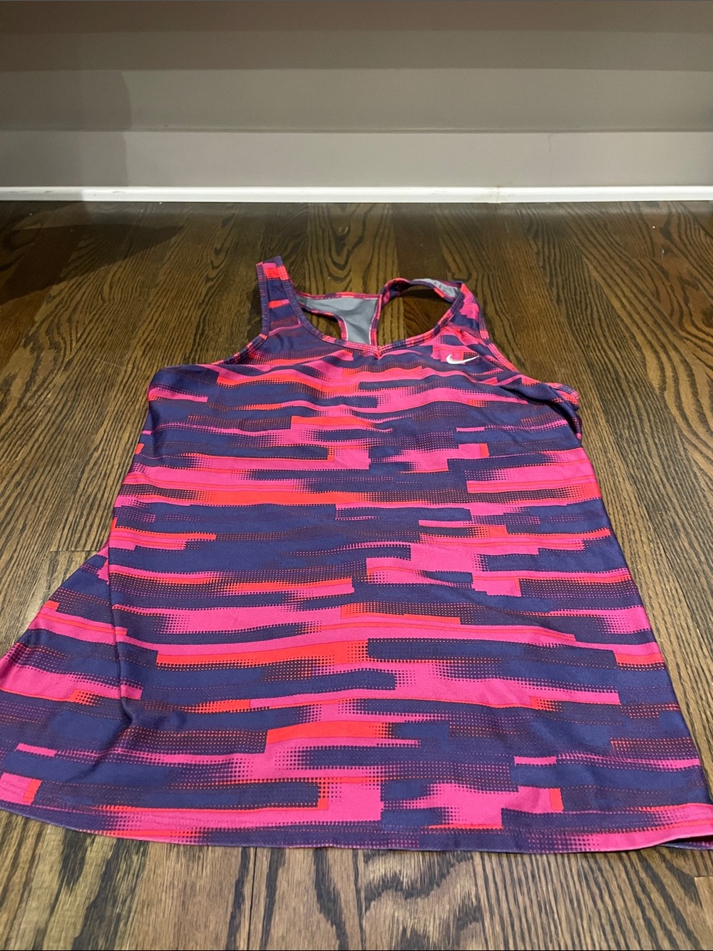 Nike Pink & Purple Performance Racerback Tank
